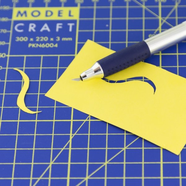 Modelcraft PKN4200 Swivel Craft Knife &amp; 2 x Spare Blades