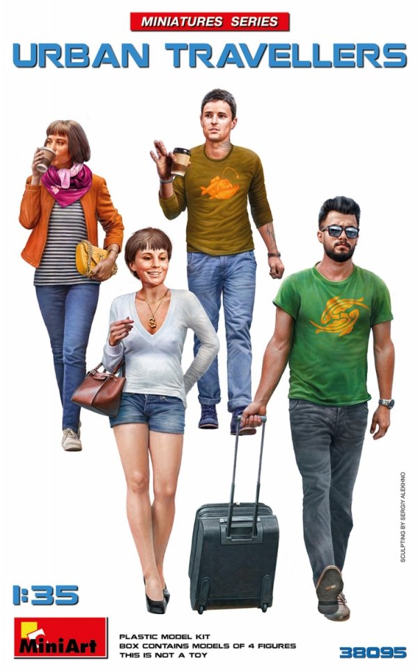 MiniArt 38095 URBAN TRAVELLERS 1/35
