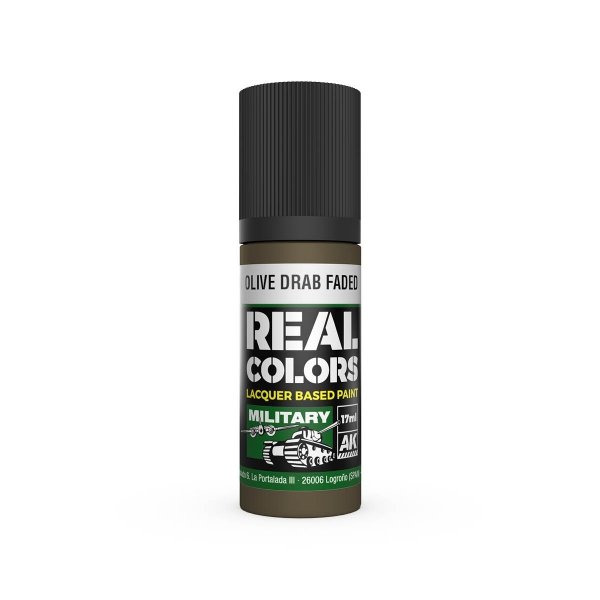AK Interactive RC884 Olive Drab Faded 17 ml