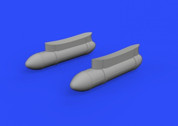 Eduard 648370 Typhoon Mk. Ib fuel tanks EDUARD, HASEGAWA 1/48