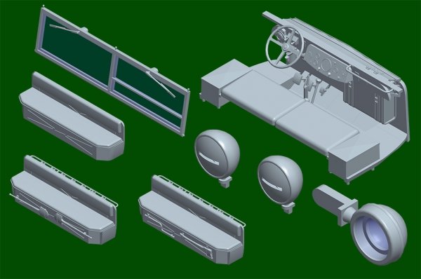 Trumpeter 09575 Schwerer Zugkraftwagen 18 t Sd.Kfz.9 Artillery Version 1/35