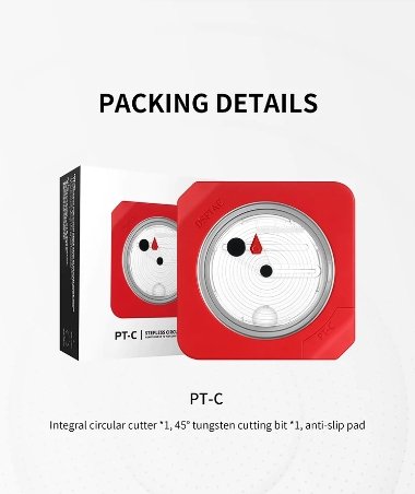 DSPIAE PT-C Integral Stepless Circular Cutter