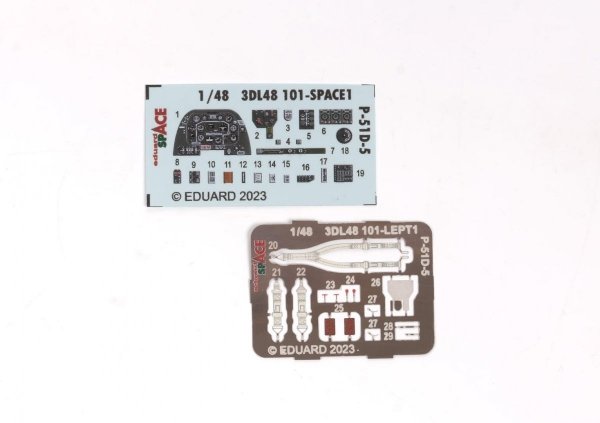 Eduard 3DL48101 P-51D-5 SPACE AIRFIX 1/48