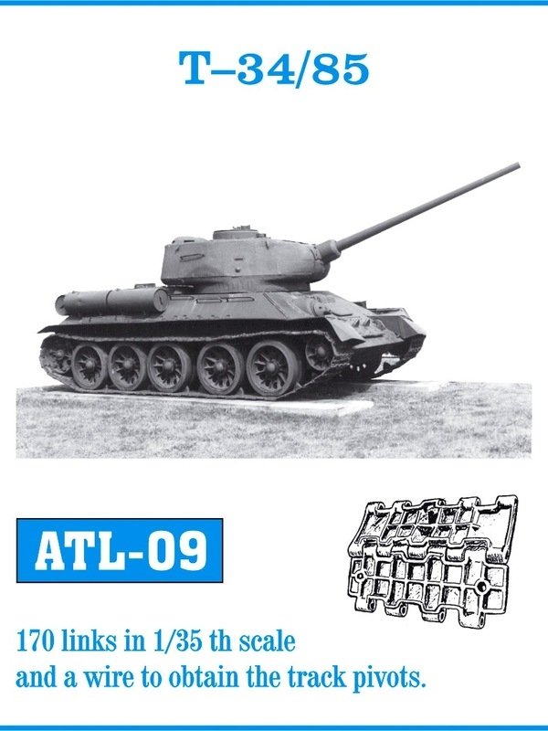 Friulmodel ATL-009 T-34/85 SU-85/SU-100 1/35