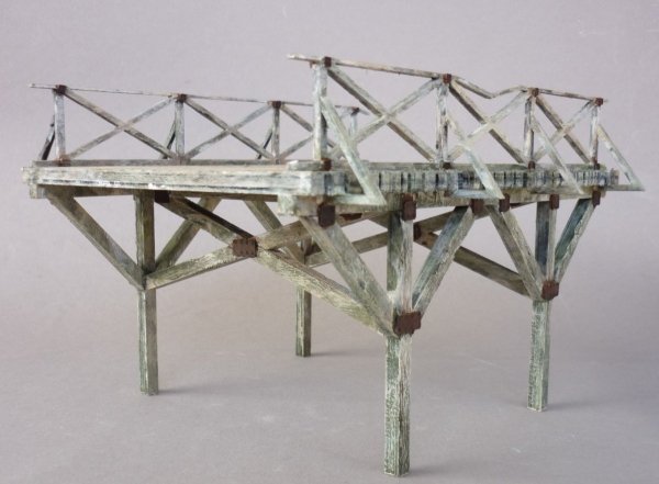 RT-Diorama 35546 Wooden bridge 1/35