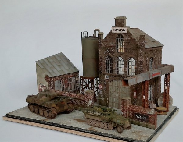 RT-Diorama 35286 Diorama-Base: &quot;Factory Yard&quot; 1/35
