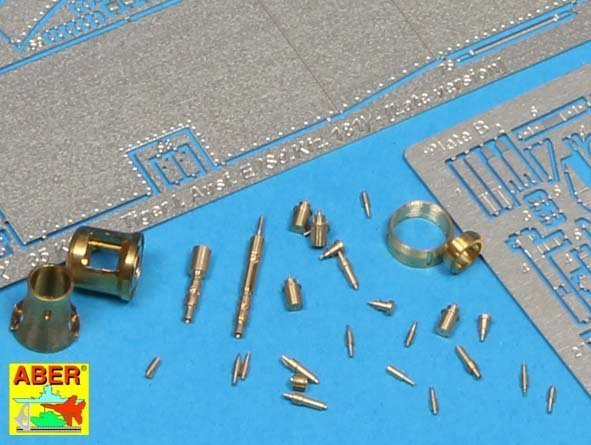 Aber 35K10 Pz.Kpfw. VI Ausf.E (Sd.Kfz.181) Tiger I – Late version (premium set) (1:35)
