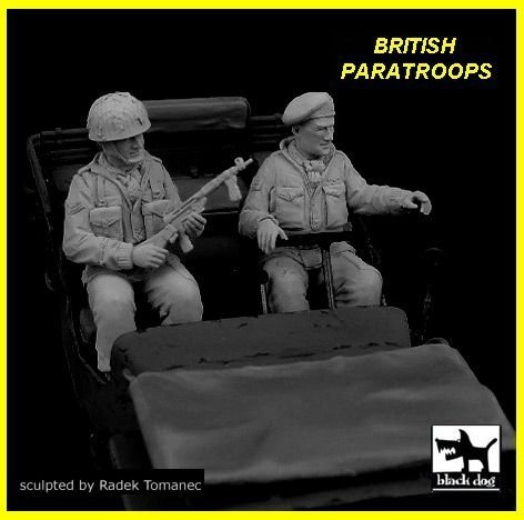 Black Dog F35099 British paratroopers set 1/35