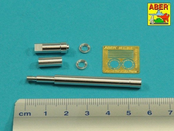 Aber 35L-308 Lufa 120mm 2A60 do rosyjskiego moździerza 2S23 Nona 1/35
