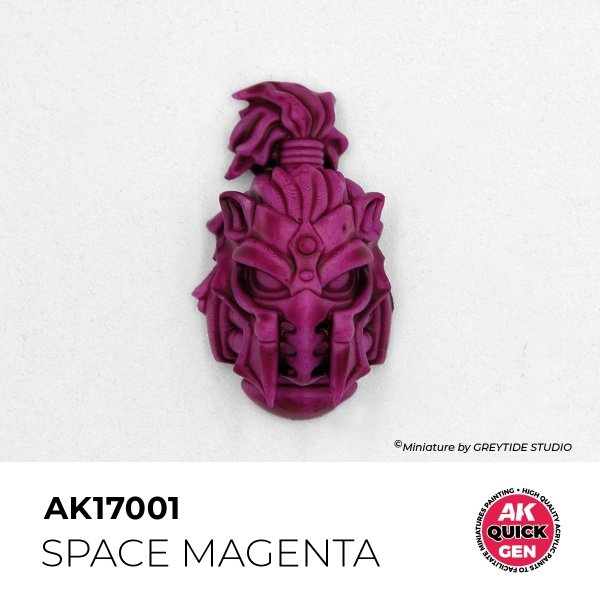 AK Interactive AK17001 SPACE MAGENTA – QUICK GEN COLOR 18ml