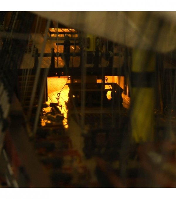 ARTESANIA LATINA 22901 Santisima Trinidad Trafalgar Ed. 1805 + figurki + miedziane poszycie 1/84