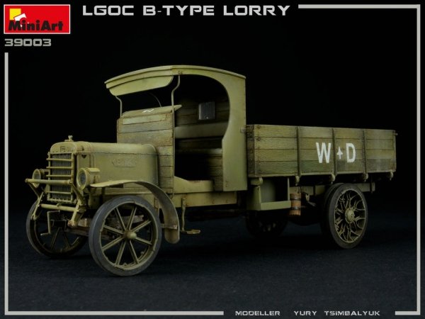 MiniArt 39003 BRITISH MILITARY LORRY B-TYPE 1/35