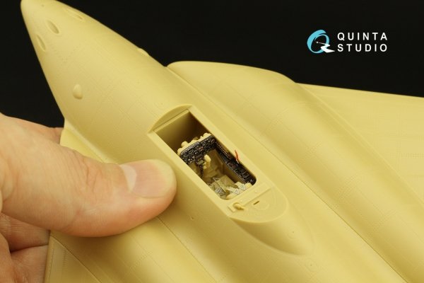 Quinta Studio QD48300 Me 262 HGIII 3D-Printed coloured Interior on decal paper (Amusing Hobby) 1/48