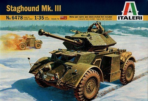 Italeri 6478 STAGHOUND MK.III (1:35)