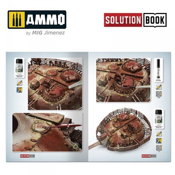 AMMO of Mig Jimenez 7719 SOLUTION BOX - Realistic Rust