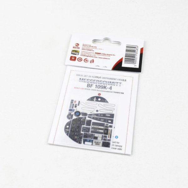 Red Fox Studio QS-24026 Messerschmitt Bf 109K-4 for Trumpeter kit 1/24