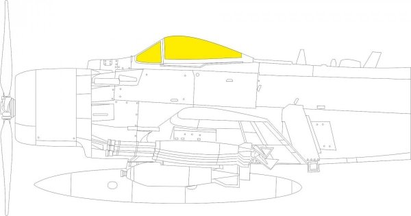 Eduard EX871 A-1J TFace Tamiya 1/48