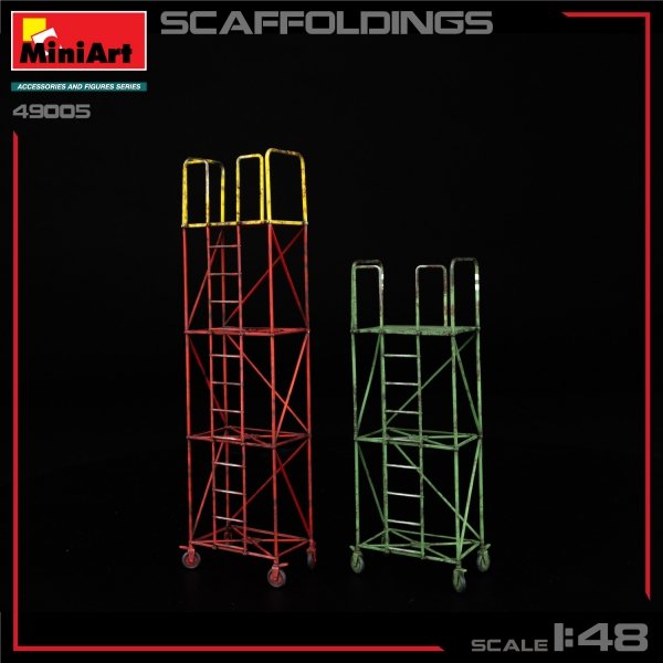 MiniArt 49005 SCAFFOLDINGS 1/48