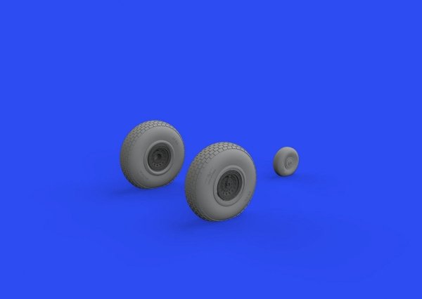 Eduard 648643 B-17 wheels block tread HK Models 1/48