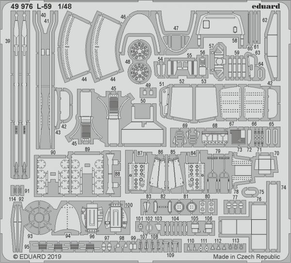 Eduard BIG49227 L-59 TRUMPETER 1/48