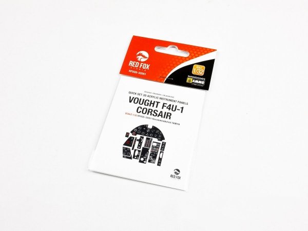 Red Fox Studio QS-32051 Vought F4U-1 Corsair Tamiya 1/32