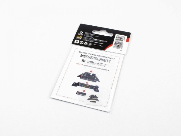Red Fox Studio QS-48105 Messerschmitt Bf 109E-4/7 1/48
