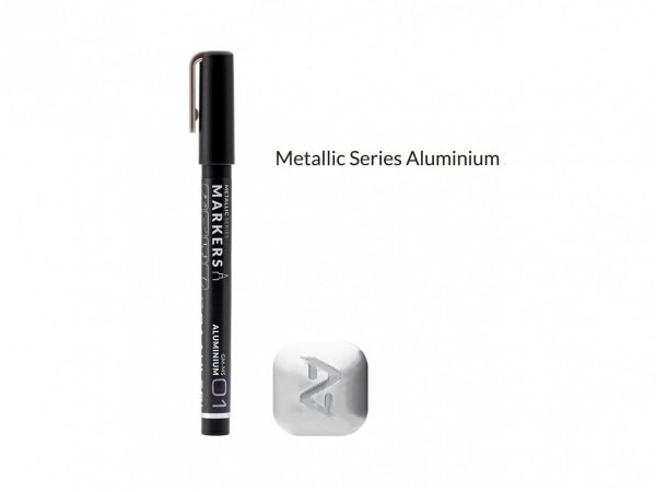 Gaahleri GM-MS01 Metallic Series Markers Aluminium