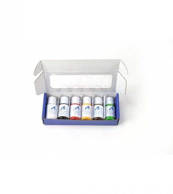 ARTESANIA LATINA 277PACK18 Zestaw farb akrylowych 6x20 ml - La Renard