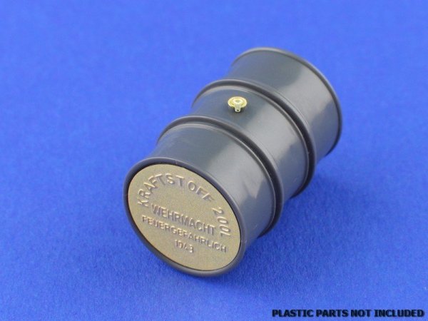 Aber 35A114 German WWII 200ltr. fuel drum covers (1:35)