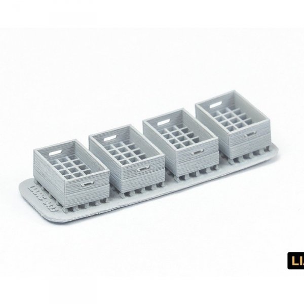 Liang 0434 Beer Soda Bottle  Crates WWII x 8 1/48 - 1/72