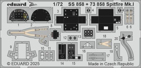 Eduard SS858 Spitfire Mk.I IBG 1/72