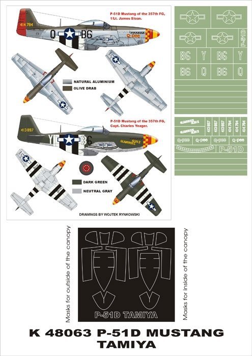 Montex K48063 P-51D Mustang 1/48