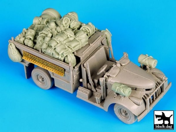 Black Dog T72039 British Chevrolet 30 cwt accesories set for Dragon 1/72