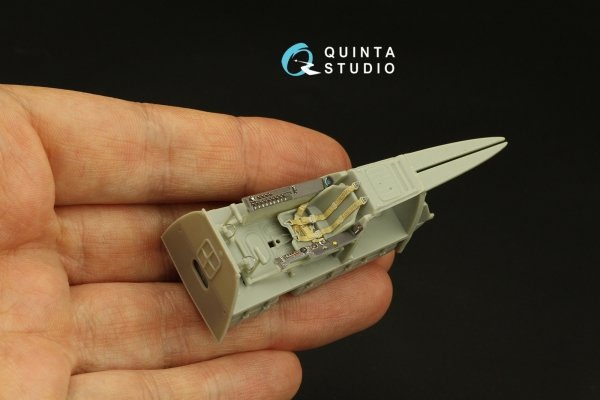 Quinta Studio QD48376 Ta 152H 3D-Printed &amp; coloured Interior on decal paper (Zoukei Mura) 1/48