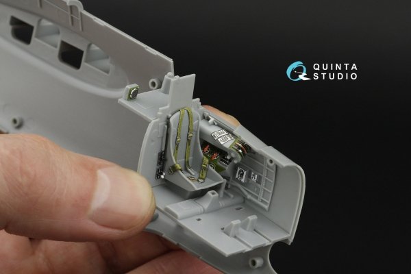 Quinta Studio QD48646 A-20C Havoc (DB-7B) 3D-Printed &amp; coloured Interior on decal paper (HK models) 1/48