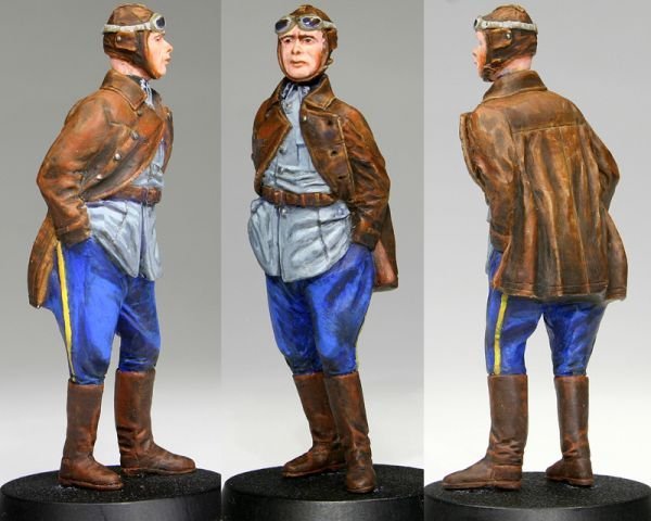 ToRo Model 32F04 Wrzesień 1939 - Pilot z Eskadry Kościuszkowskiej / Polish-Bolshevik War 1920 - Polish Fighter Pilot, 7th Kosciuszko Squadron 1/32