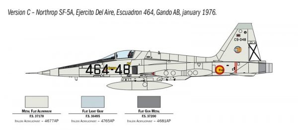 Italeri 1441 F-5A Freedom Fighter 1/72