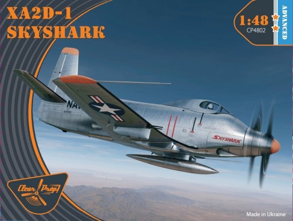 Clear Prop! CP4802 XA2D-1 Skyshark ADVANCED KIT 1/48