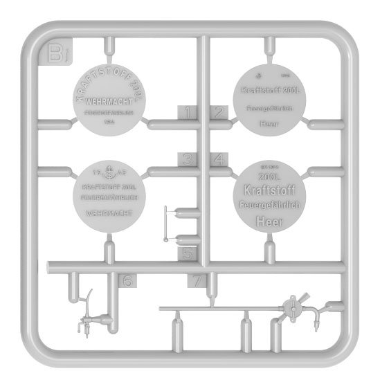 MiniArt 35350 GERMAN TANKMEN WITH GANTRY CRANE &amp; MAYBACH HL 120 ENGINE 1/35