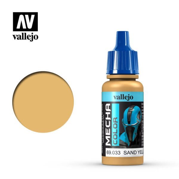 Vallejo 69033 Mecha Color - Sand Yellow 17ml