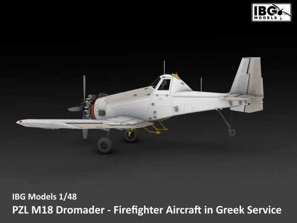 IBG 48004 PZL M18 Dromader - Firefighter Aircraft in Greek Service 1/48