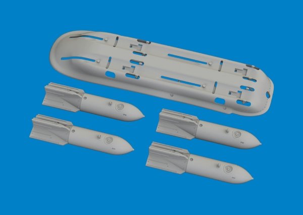 Eduard 6481152 S-199 4xETC 50 rack w/ bombs PRINT EDUARD 1/48