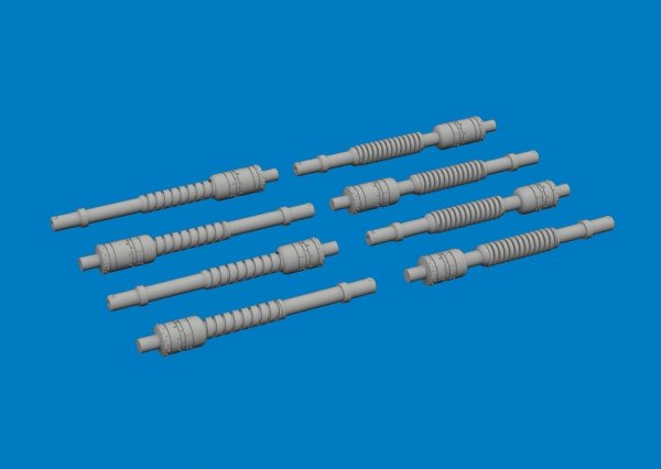 Eduard 632210 Hurricane Mk.IIc gun barrels for REVELL 1/32