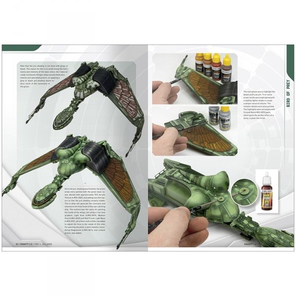 AMMO of Mig Jimenez 6101 GRAVITY 2.1 - Sci-Fi Modelling's Perfect Guide - 1980's Part 12: Villains (English)