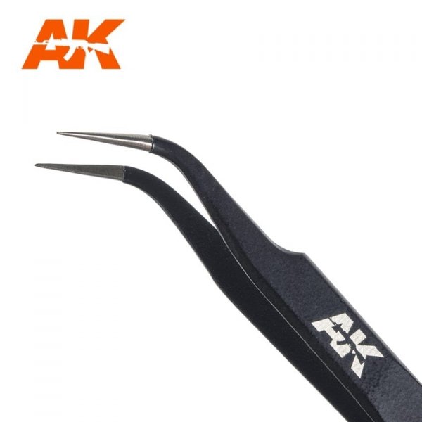 AK Interactive AK9007 PRECISE CURVED TWEEZERS