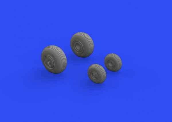 Eduard 648573 Mi-24V wheels 1/48 ZVEZDA