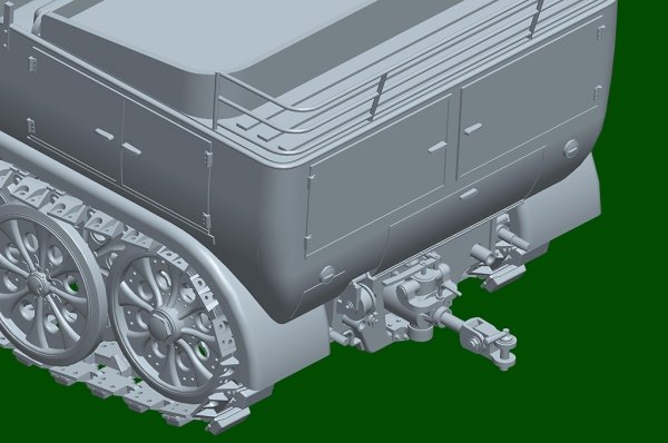 Trumpeter 09575 Schwerer Zugkraftwagen 18 t Sd.Kfz.9 Artillery Version 1/35