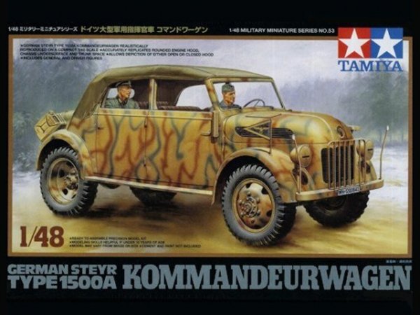 Tamiya 32553 Steyer Type 1500A Kommandeurwagen (1:48)