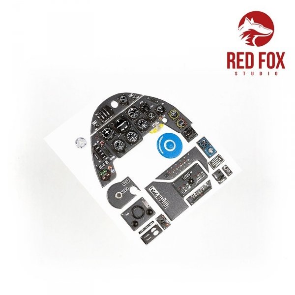 Red Fox Studio QS-24003 Bf 109G-10 for Trumpeter kit 1/24