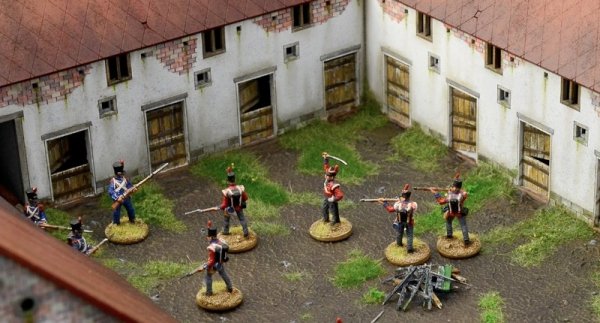 Italeri 6197 La Haye Sainte Waterloo 1815 - BATTLESET 1/72